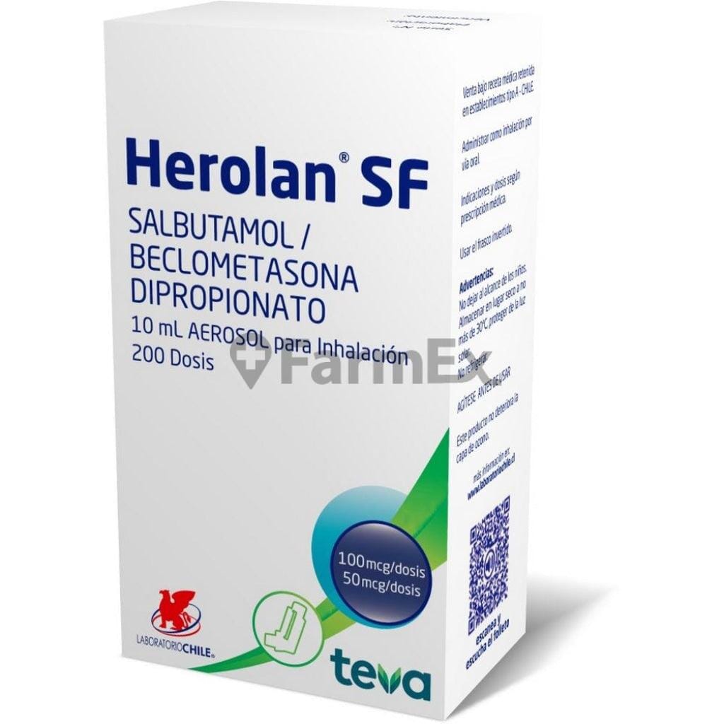 Herolan SF Inhalador 10 mL x 200 dosis susc-1 de 2 meses Farmex-Suscripciones-Persistente